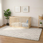 Doğal Çam Ağacı Montessori Karyola – Ahşap Bebek & Çocuk Yatağı | Nara Serisi