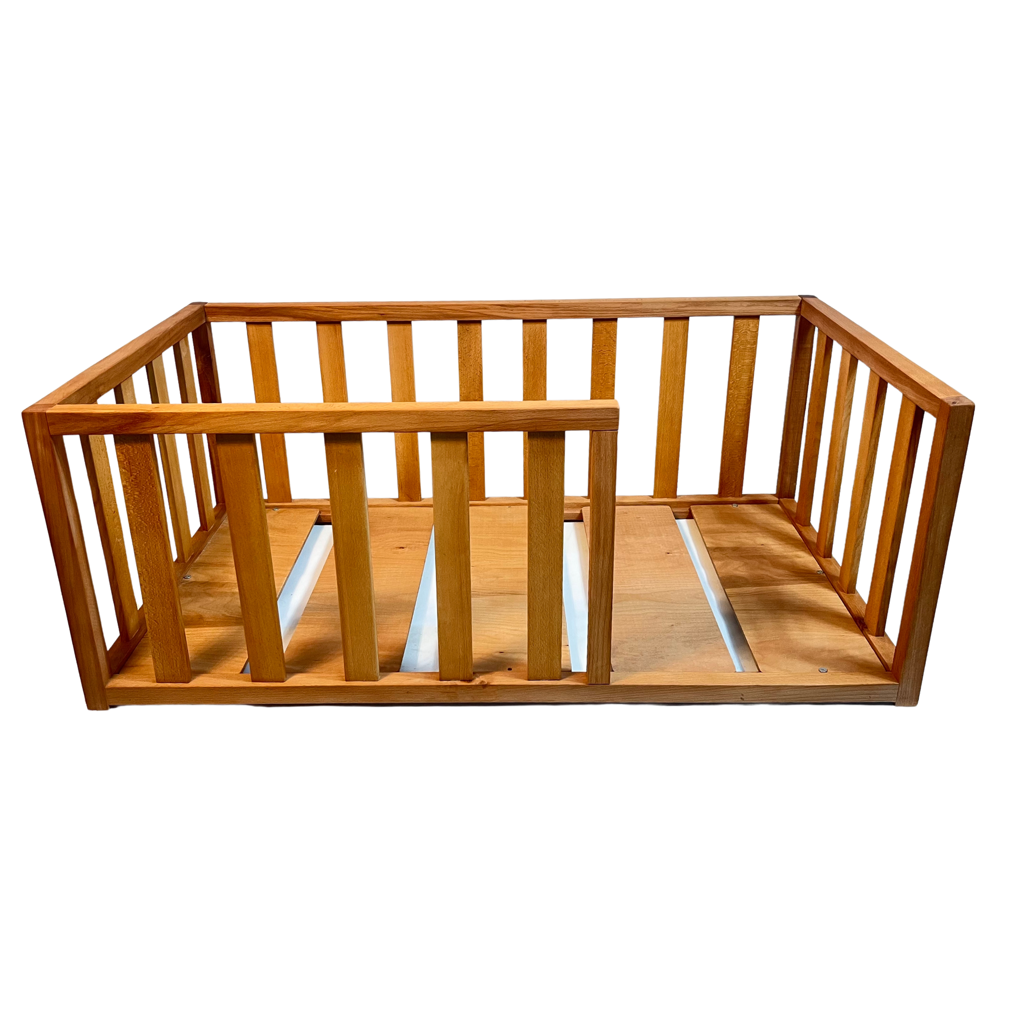 Montessori Yer Yatağı Kayın Ağacı – Ahşap Bebek & Çocuk Karyolası | Aries Serisi