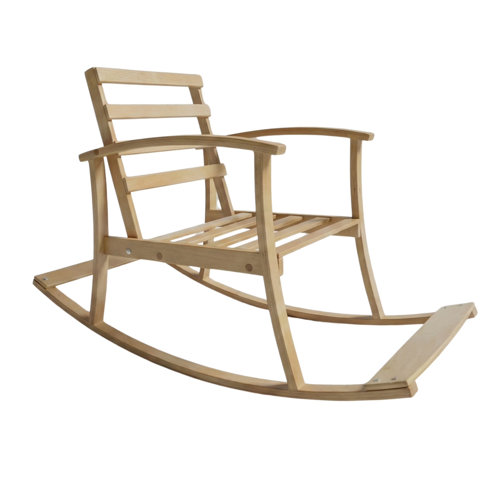 Sallanan Çocuk Sandalyesi Kayın Ağacı 88 X 59 cm